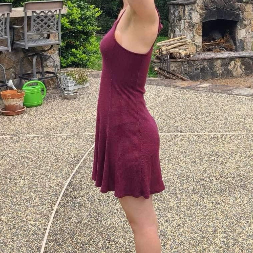 Brandy Melville Burgundy dress